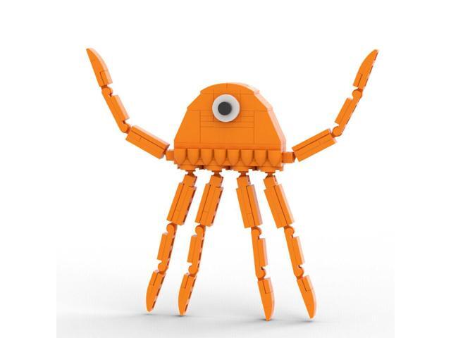 ZITIANYOUBUILD Orange Jellyfish Monster Micro Version 97 Pieces from Video Game MOC