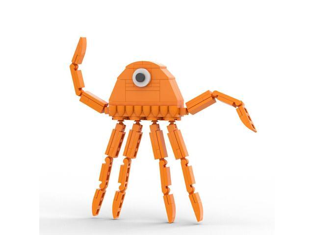 ZITIANYOUBUILD Orange Jellyfish Monster Micro Version 97 Pieces from Video Game MOC