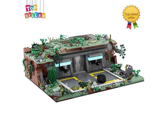ZITIANYOUBUILD Outpost Base Military Base Architecture Model 1049 Building Toys Set MOC