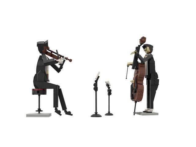 ZITIANYOUBUILD Violinist and Cellist Model 383 Pieces Building Toys Sets & Packs MOC