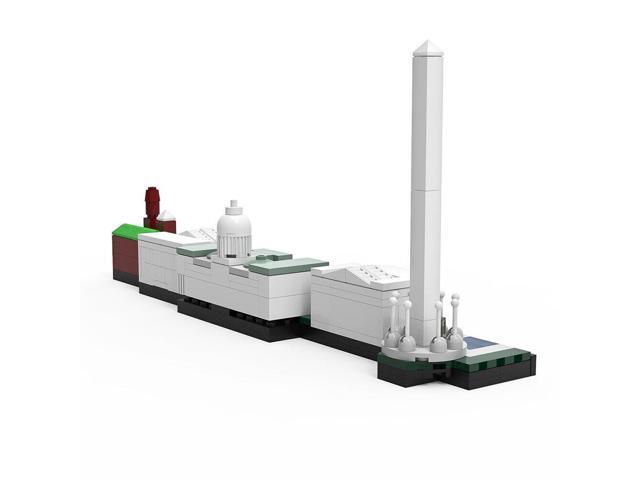ZITIANYOUBUILD 5-in-1 Skyline Significant Buildings 278 Pieces Building Toys Set MOC