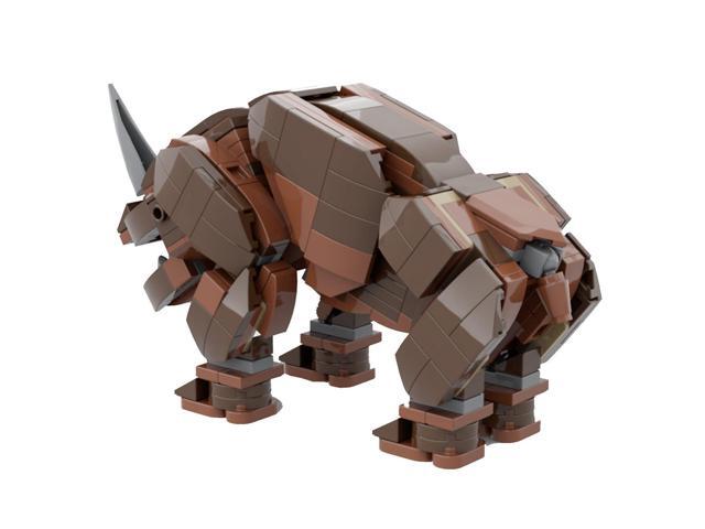 ZITIANYOUBUILD Mudhorn Large Horned Creatures 305 Pieces Building Toys Set MOC