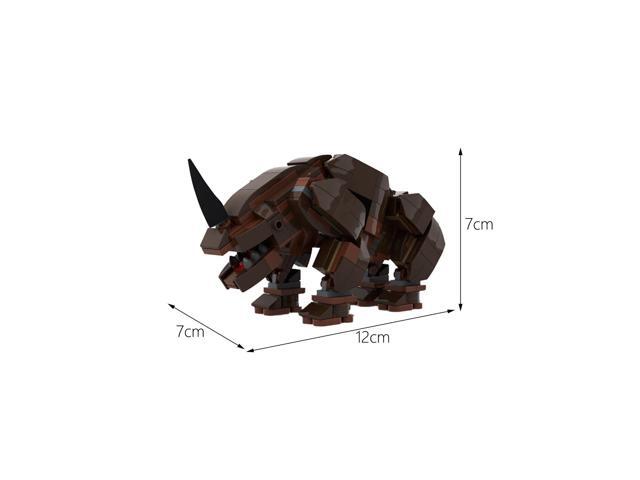 ZITIANYOUBUILD Mudhorn Large Horned Creatures 305 Pieces Building Toys Set MOC
