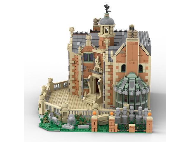 ZITIANYOUBUILD The Haunted Manor 3944 Pieces Gothic Revival Style Architecture MOC