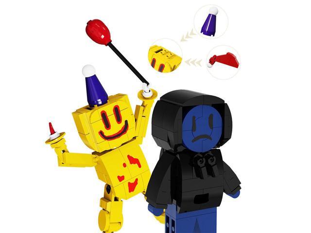 ZITIANYOUBUILD 2-in-1 Yellow Monster and Black Monster with Original Box 230 Pieces MOC