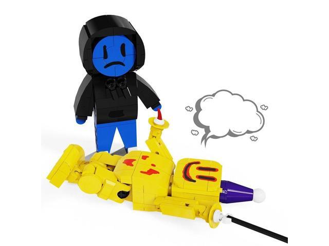 ZITIANYOUBUILD 2-in-1 Yellow Monster and Black Monster with Original Box 230 Pieces MOC