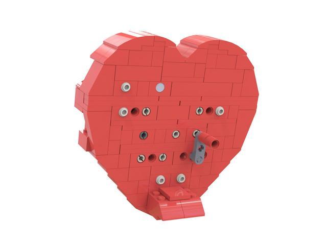 ZITIANYOUBUILD Clockwork Heart Sculpture Mechanical Heart 182 Pieces Building Toys MOC