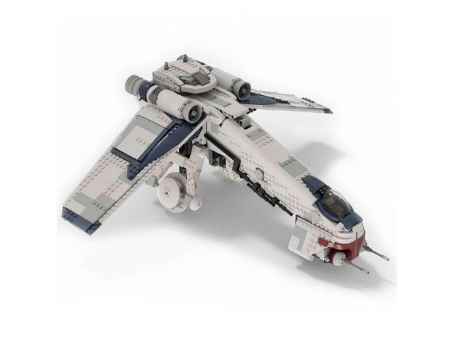 ZITIANYOUBUILD Republic Dropship V2 1307 Pieces for 75337 and 75019 Building Kit MOC