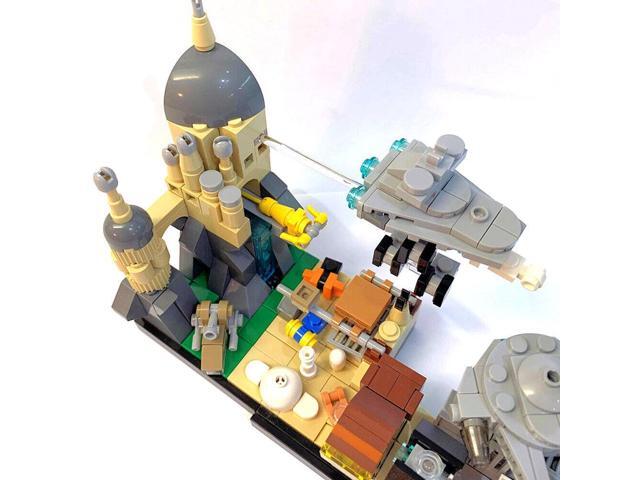 ZITIANYOUBUILD Skyline Architecture with HOTH, TATOOINE, NABOO 788 Pieces MOC