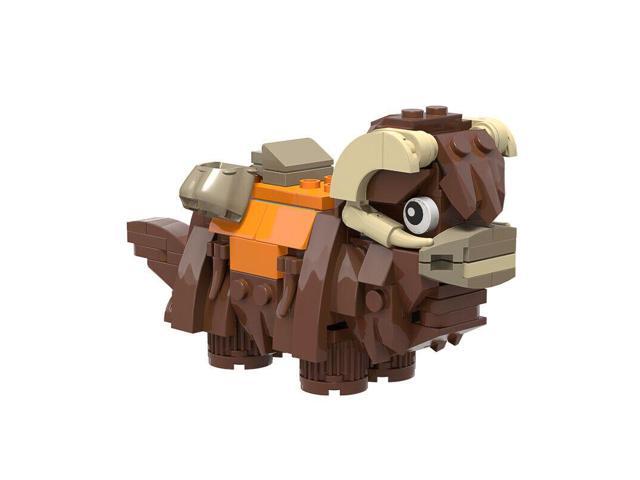 ZITIANYOUBUILD A Species of Large, Hairy Mammals with Spiraling Horns 193 Pieces MOC