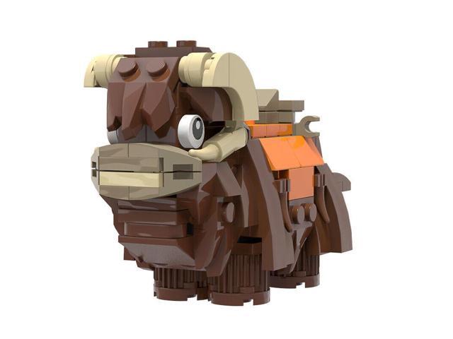 ZITIANYOUBUILD A Species of Large, Hairy Mammals with Spiraling Horns 193 Pieces MOC