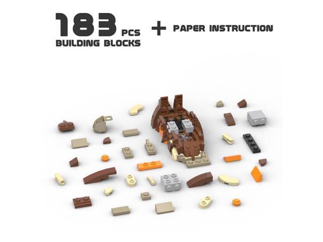ZITIANYOUBUILD A Species of Large, Hairy Mammals with Spiraling Horns 193 Pieces MOC