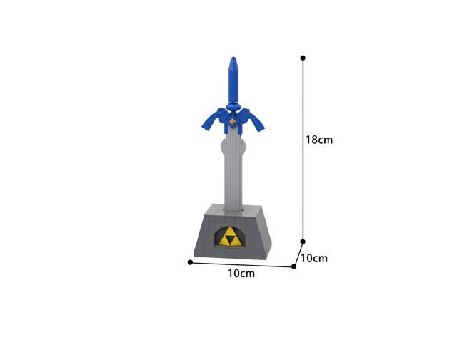ZITIANYOUBUILD 239 Pieces The Master Sword with Iconic Pedestal From Game MOC