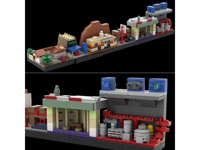 ZITIANYOUBUILD Skyline Architecture 426 Pieces from TV Show about Chemistry Teacher MOC