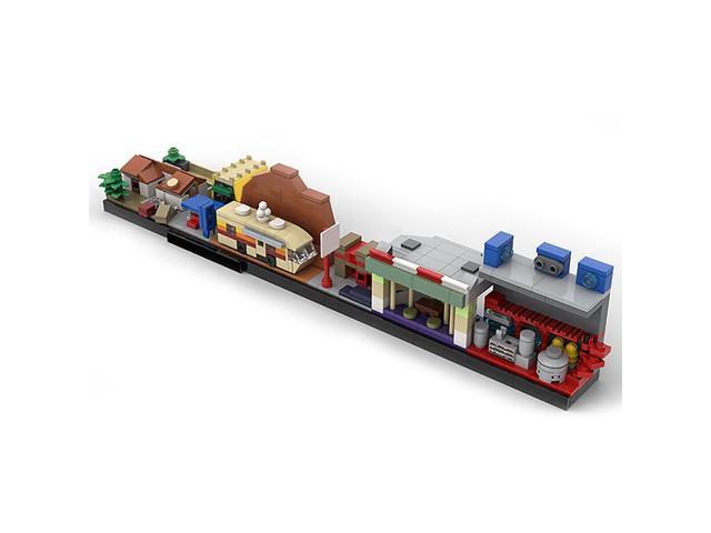 ZITIANYOUBUILD Skyline Architecture 426 Pieces from TV Show about Chemistry Teacher MOC