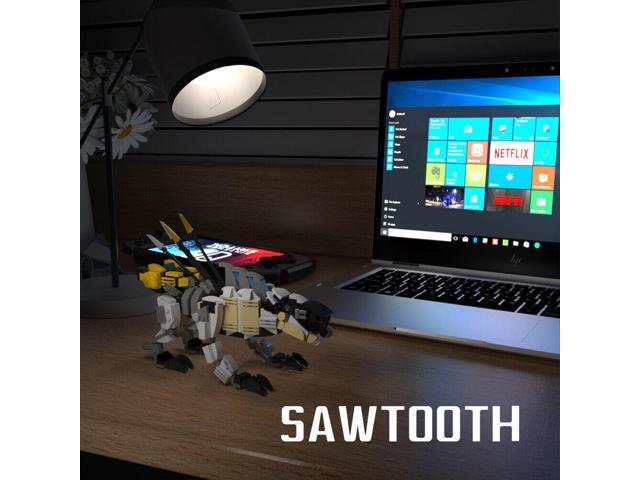 ZITIANYOUBUILD Sawtooth Machine Game Monster Model from Adventure Game 464 Pieces MOC