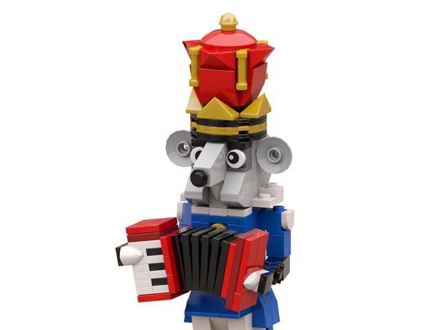 ZITIANYOUBUILD Soldier Playing Violin & King Mouse Playing Organ 386 Pieces MOC