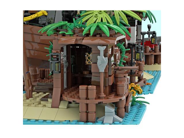 ZITIANYOUBUILD Pirate Shed / 21322 Barracuda Bay Extension 166 Pieces Building Toys MOC