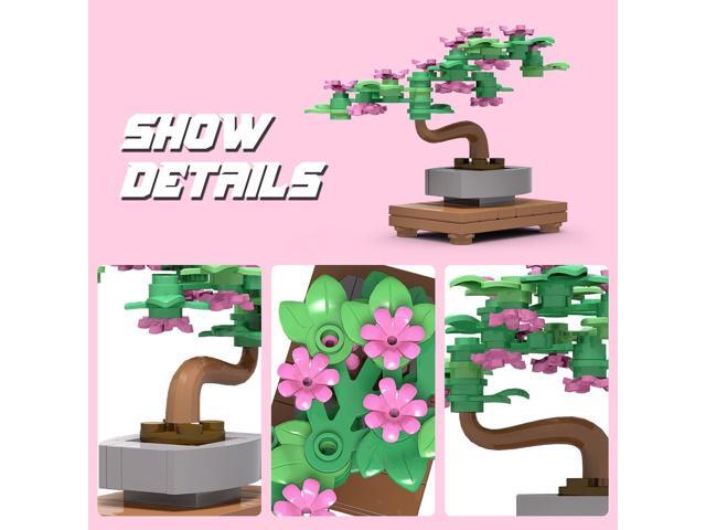 ZITIANYOUBUILD Tiny Bonsai Tree Model 54 Pieces for Kids Building Toys Sets & Packs MOC