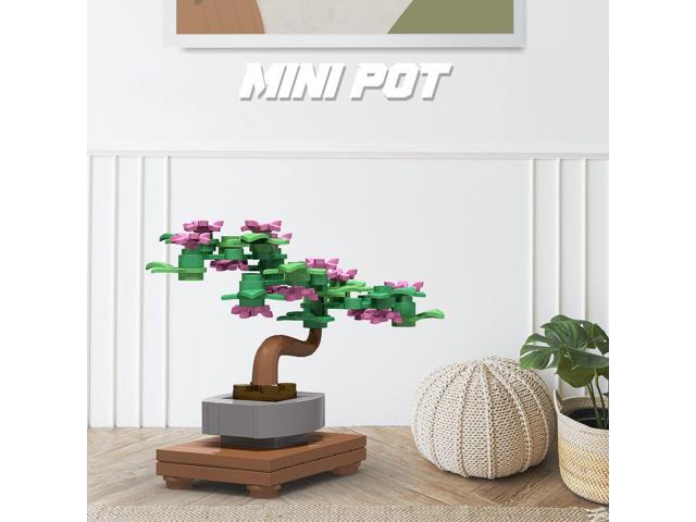 ZITIANYOUBUILD Tiny Bonsai Tree Model 54 Pieces for Kids Building Toys Sets & Packs MOC