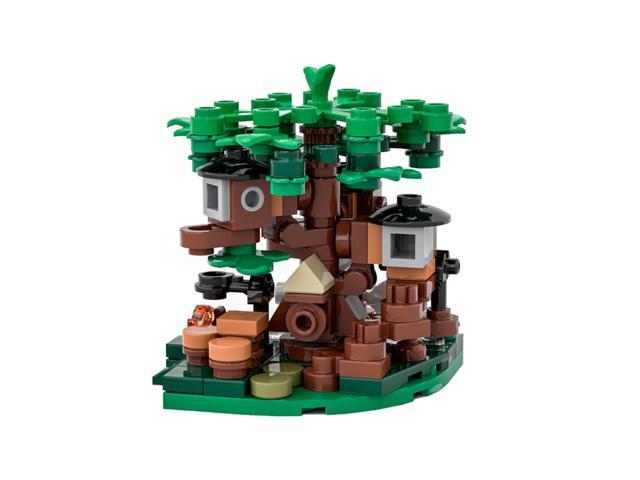 ZITIANYOUBUILD Micro Tree House Model Building Toys Set 104 Pieces Building Toys Set MOC