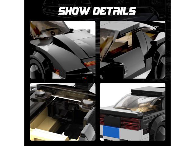 ZITIANYOUBUILD Virtual Car with Advanced Supercomputer on Wheels 203 Pieces MOC