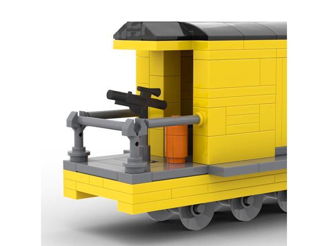 ZITIANYOUBUILD Yellow Train Model 247 Pieces from Horror Video Game Building Toys MOC