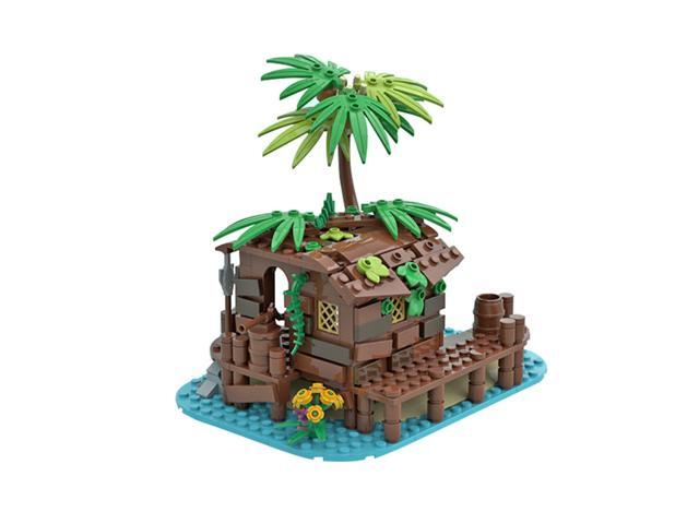 ZITIANYOUBUILD Pirate Shed / 21322 Barracuda Bay Extension 166 Pieces Building Toys MOC