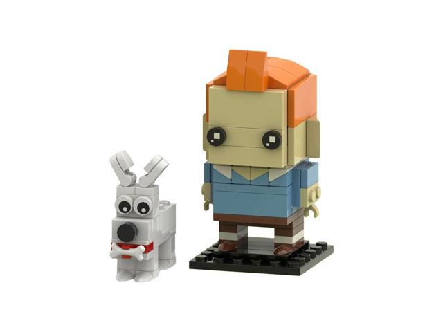 ZITIANYOUBUILD Main Character and Dog Snowy 121 Pieces Building Toys Set MOC