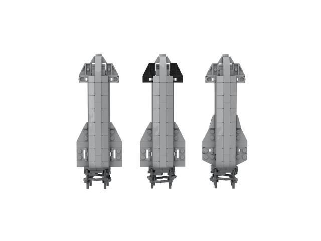 ZITIANYOUBUILD 1:320 Scale Super Heavy Rocket 719 Pieces Building Toys Building Toys MOC