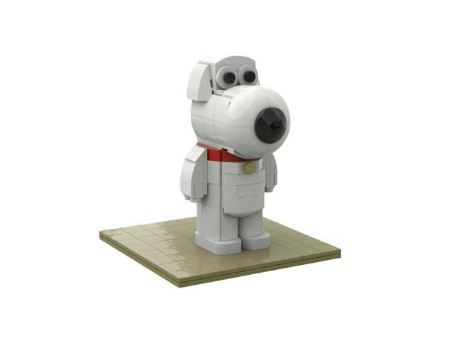 ZITIANYOUBUILD A Cute Dog: BRIAN Model from Film 296 Pieces Building Kit MOC