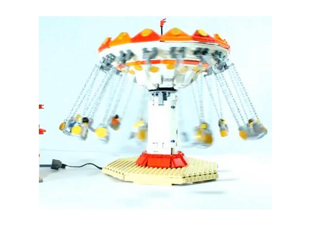ZITIANYOUBUILD RC Swing Ride Carousel with Power Functions Motors Kits Building Toys MOC