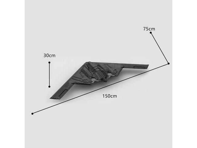 ZITIANYOUBUILD B-2 Stealth Bomber Model 6790 Pieces 100% Compatible Building Toys MOC