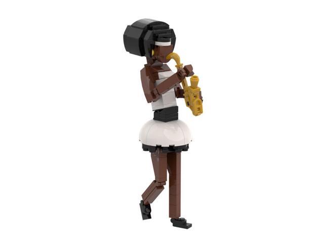 ZITIANYOUBUILD Saxophone Player Extension 144 Pieces for Jazz Quartet 21334 MOC