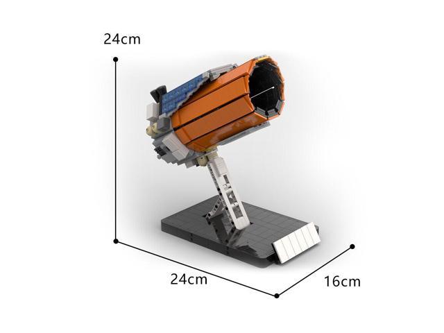 ZITIANYOUBUILD Disused Space Telescope Model in 2009s with Display Stand 1232 Pieces MOC