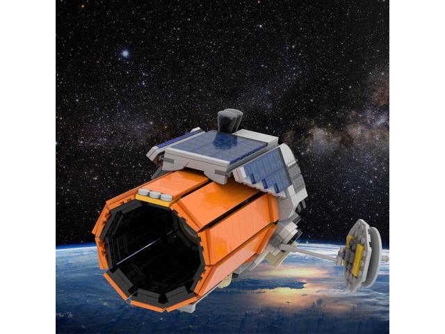 ZITIANYOUBUILD Disused Space Telescope Model in 2009s with Display Stand 1232 Pieces MOC