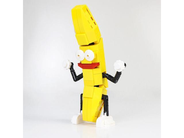 ZITIANYOUBUILD Banana and Dancing Sculptures Model 124 Pieces Building Toys Set MOC