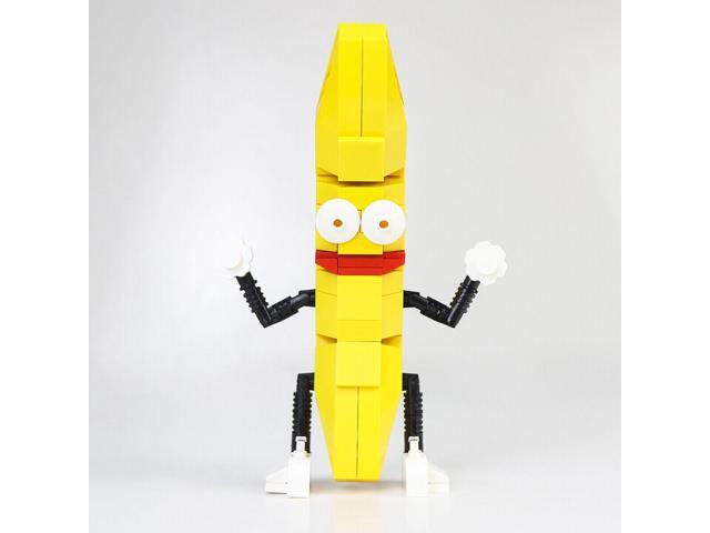 ZITIANYOUBUILD Banana and Dancing Sculptures Model 124 Pieces Building Toys Set MOC