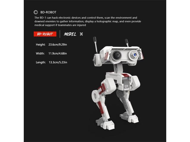 ZITIANYOUBUILD An Exploration Robot Model 414 Pieces Building Toys from Film MOC