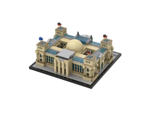 ZITIANYOUBUILD Reichstag - Berlin Modular Building with Interior 2361 Pieces MOC