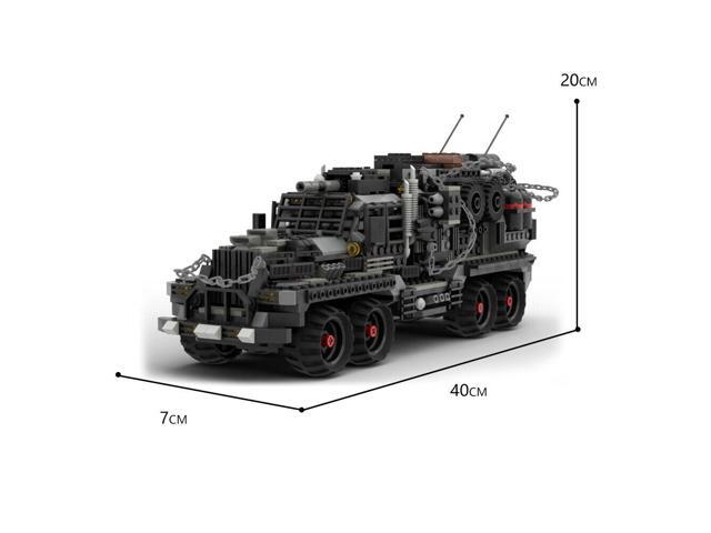ZITIANYOUBUILD Mad Max The War Rig 8x8 Offroad Truck Model Building Toys Set 1306 Pieces MOC-116001