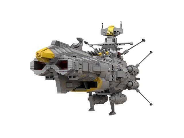 ZITIANYOUBUILD Space Battleship Andromeda Ship 2195 Pieces Building Kit Building Set MOC