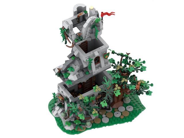 ZITIANYOUBUILD Modular Building Forest Outpost Building Toys Set 849 Pieces MOC