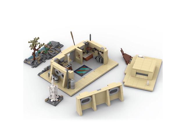 ZITIANYOUBUILD The Protagonist's Cabin Hut with Interior Building Toys 1317 Pieces MOC