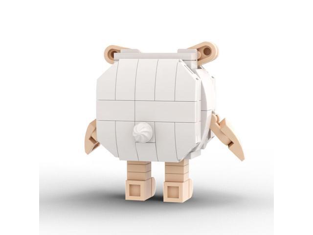 ZITIANYOUBUILD Sheep with Round Face from Video Game Gift for Kids 105 Pieces MOC