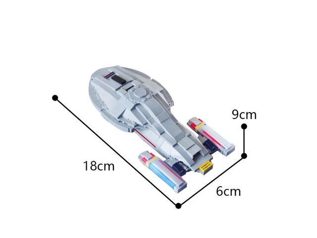 ZITIANYOUBUILD U. S.S. VOYAGER Star Trek MOC-16925 USS Voyager Iconic Spaceship Model 333 Bricks from SciFi Movie Brand New 100% Compatible with...