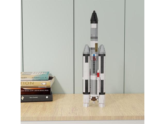 ZITIANYOUBUILD MOC-115393 Space Titan IIIC Rocket Model 1 110 Saturn V scale 898 Pieces for Adults 100% Compatible with LEGO Brand New and High...
