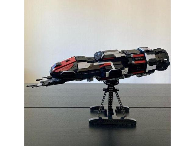 ZITIANYOUBUILD Rocinante S4 Model with Vertical Stand from movie 1853 Pieces Toys MOC