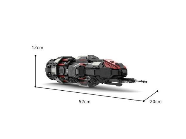 ZITIANYOUBUILD Rocinante S4 Model with Vertical Stand from movie 1853 Pieces Toys MOC