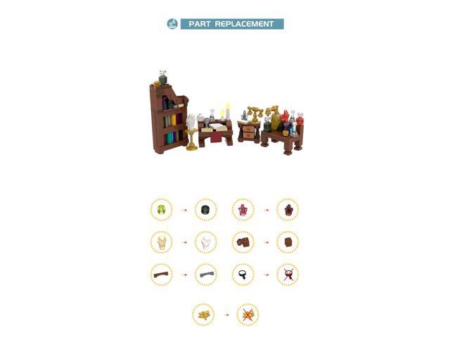 ZITIANYOUBUILD MOC-119625 Medieval Alchemist Laboratory Micro Model 215 Pieces 100% Compatible with LEGO Brand New and High Quality